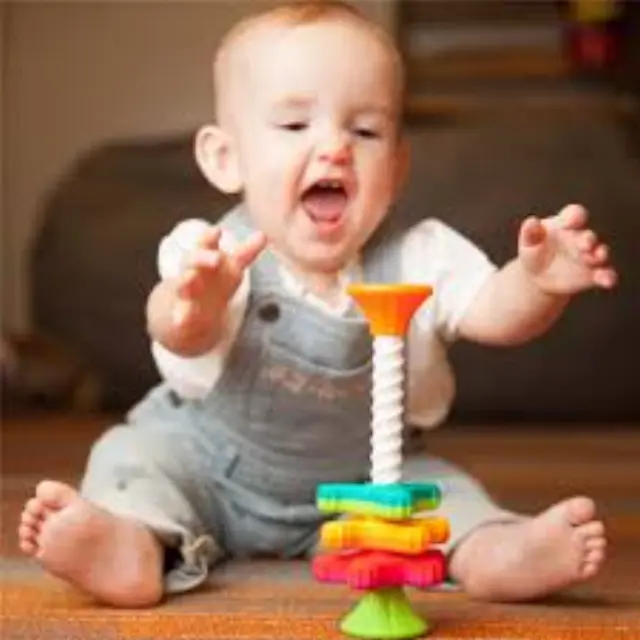 Βρεφικο παιχνιδι Mini Spinny 6+ Μηνών - Fat Brain Toys 2