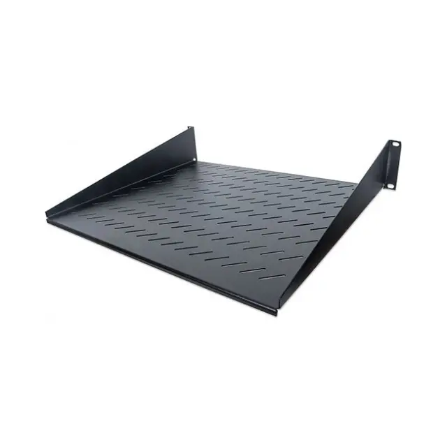 Intellinet Rack Shelf 2U 400mm 19" Black (712514)