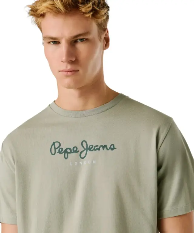 Pepe Jeans - Ανδρικό T-shirt Eggo N PM5010178-701 Λαδί 3