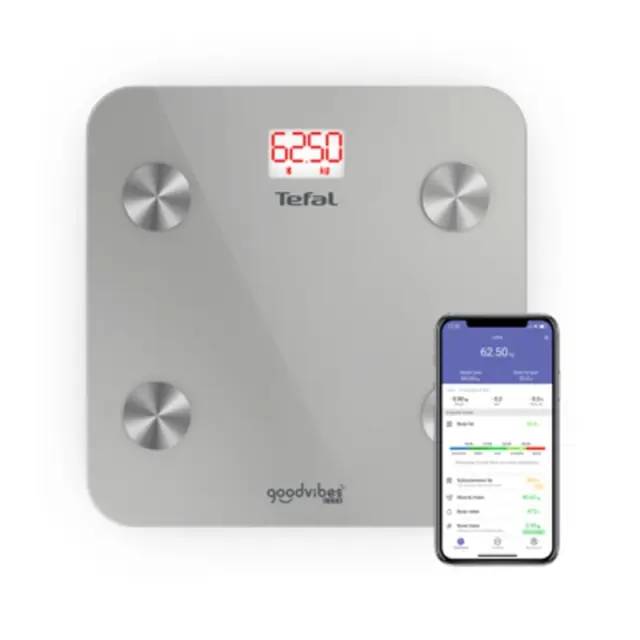 Tefal ΒΜ9600 Ζυγαριά Μπάνιου Goodvibes Smart Με Bluetooth