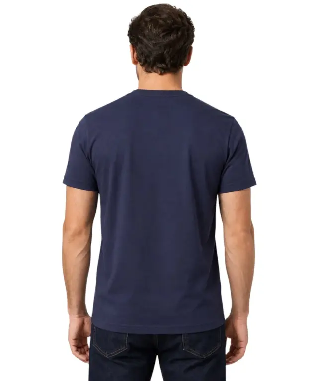 North Sails - Ανδρικό T-shirt Κοντομάνικο Regular Fit 996025-000-0802 Μπλε Σκούρο 2