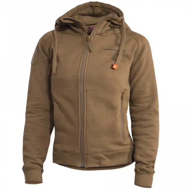 Pentagon Aphrodite Sweater-Γυναικεία Ζακέτα για Καθημερινή-Υπηρεσιακή Χρήση - 03-Coyote-Καφέ