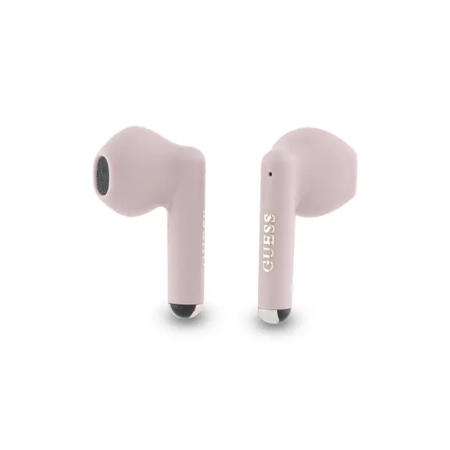 Guess Printed Classic Logo TWS Wireless Earphones Pink 3
