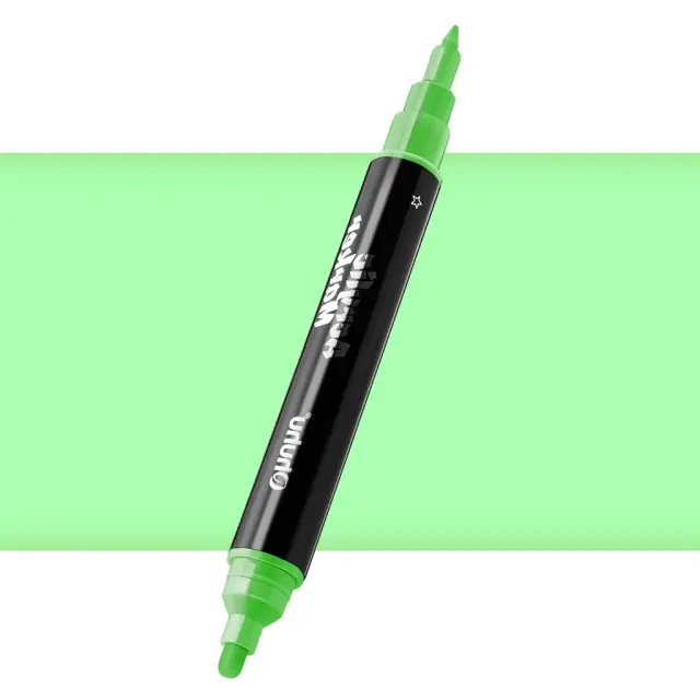 Ohuhu Acrylic Marker με Διπλή Μύτη N502 - Neon Green (OHUHU)
