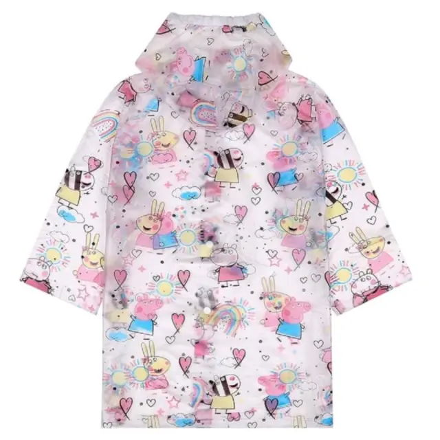 Αδιάβροχο Raincoat Παιδικό με Κουκούλα Colors Peppa Pig 8110035 - 5-6Y (110-116cm) 3