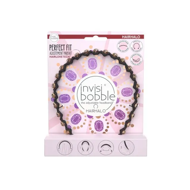 Invisibobble Hairhalo British Royal Put Your Crown On Headbans Στέκα Μαλλιών 1 τμχ