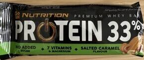 Whey Μπάρα Πρωτεΐνης 33% με Αλατισμένη Καραμέλα • Go On Nutrition • Mega Combo 24 τμχ