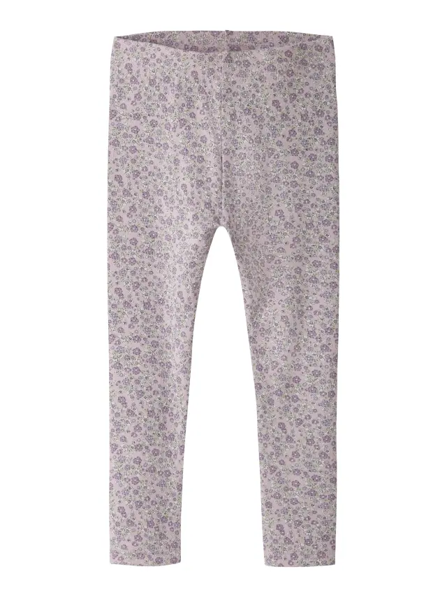 Name It Κολάν κοριτσίστικο πλεκτό Ροζ NMFTULINE SLIM LEGGING - 13251757