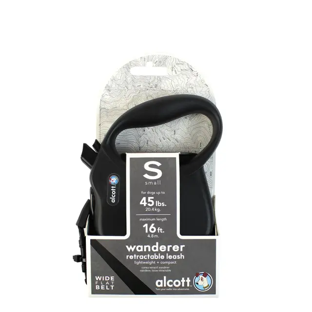 Alcott Wanderer Οδηγός Αυξομειώμενος 5m Μαύρο Μαύρο - L 3