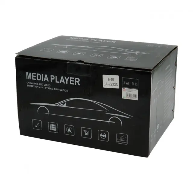 ΟΘΟΝΗ ΑΥΤΟΚΙΝΗΤΟΥ MEDIA PLAYER E46 JA-7233N AU-37024 2