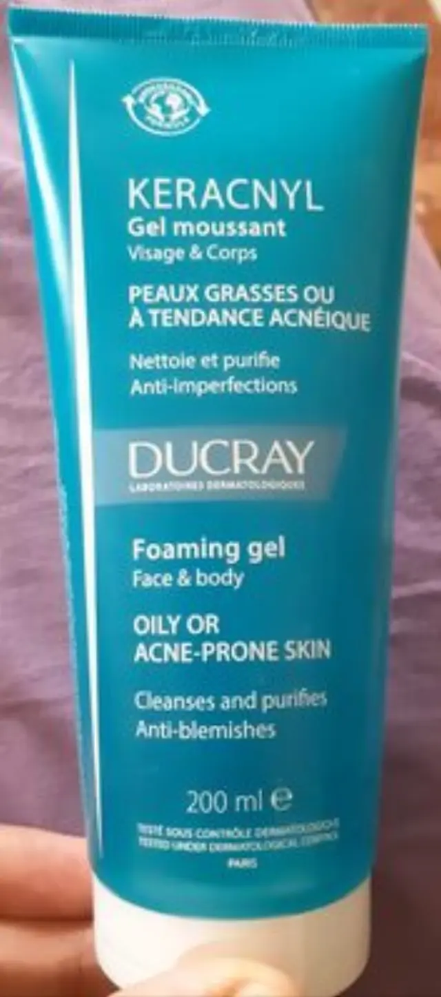 Keracnyl Gel Moussant - Αφρίζον Ζελ Καθαρισμού για Δέρμα με Τάση Ακμής 200ml