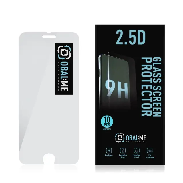 OBAL:ME Multipack 2.5D Glass Screen Protector for Apple iPhone 7/8/SE2020/SE2022 Clear (10 τεμάχια) 2