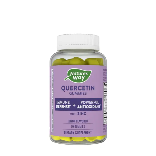 Nature's Way Quercetin Gummies with Zinc