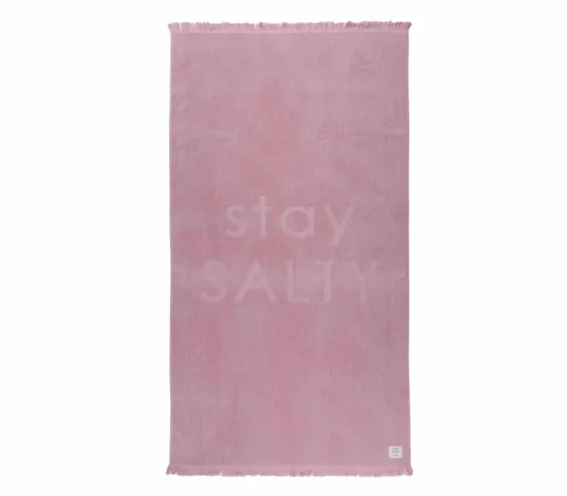 ΠΕΤΣΕΤΑ ΘΑΛΑΣΣΗΣ STAY SALTY 90X170 PINK NEF NEF