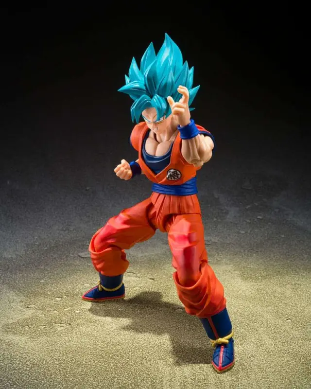 Dragon Ball Super S.H.Figuarts Action Figure Super Saiyan God Super Son Goku (Blue power transcending Limits) 15 cm 2