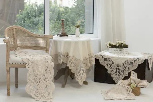 Καρέ TB1156 85x85 Beige Liolios Home
