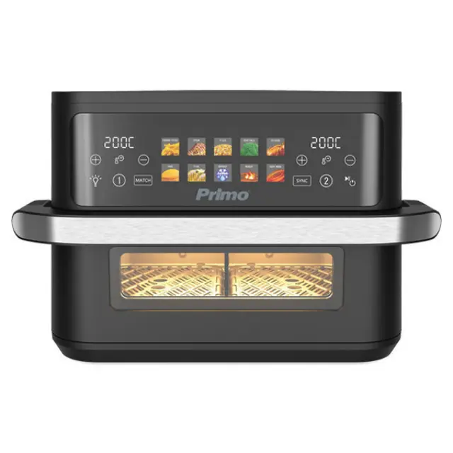 Φριτέζα Αέρος Primo Dual Zone PRAF-40530 11L 2800W Black