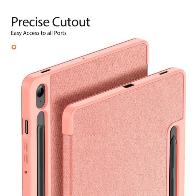 Dux Ducis® Domo Series Θήκη για Samsung Galaxy Tab S9 FE/S10 FE- Pink 2
