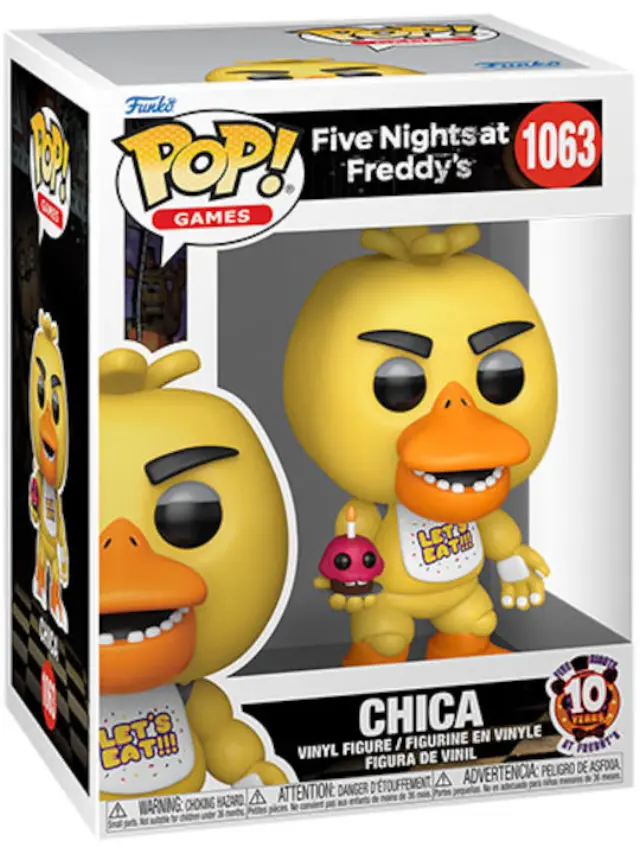 Φιγούρα Funko POP! Games: Five Night s At Freddy s - Chica the Chicken #1063 2