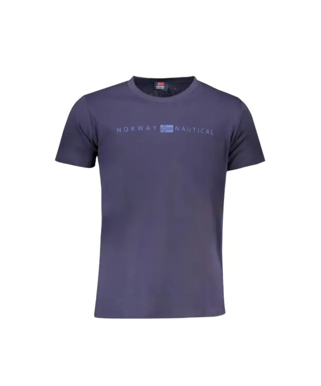 Norway Nautical School - Ανδρικό T-shirt Κοντομάνικο 846011-BLU Μπλε Σκούρο