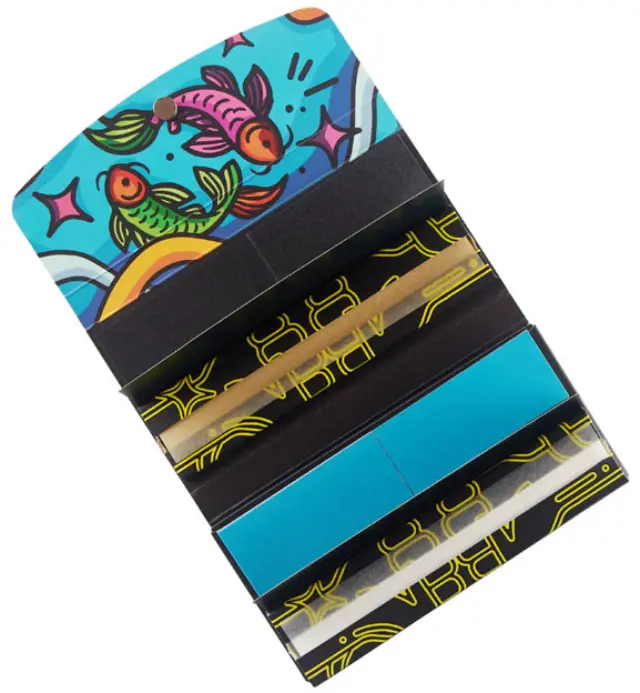 Slim Jim Χαρτάκια King Size Slim & Tips Doubles 2x32φ. - με Δισκάκι 2