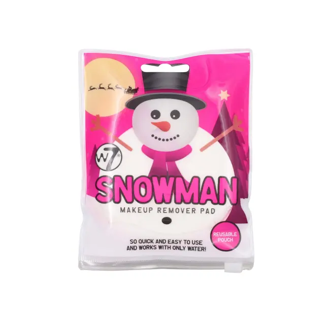 Snowman Makeup Remover Cookie W7