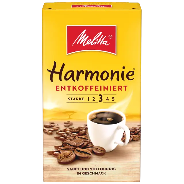 Melitta Harmonie Entkoffeiniert Decaf 500g Αλεσμένος