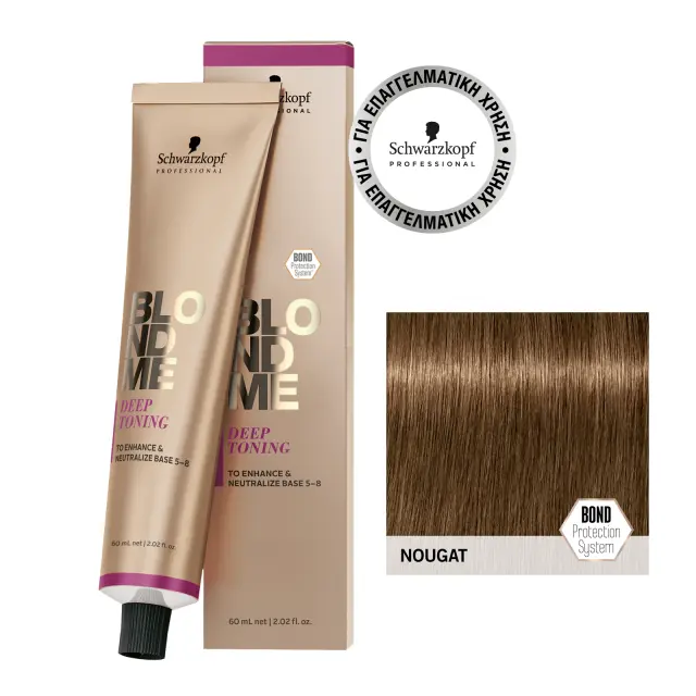 Schwarzkopf Professional BlondMe Blonde Toning DT-Nougat 60ml