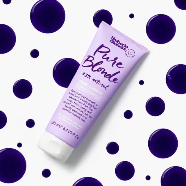 Umberto Giannini Pure Blonde 93% Σαμπουάν για Διόρθωση Χρώματος 250ml 3