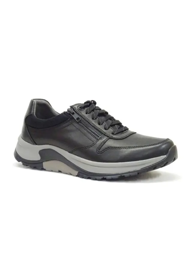 Pius Gabor Sneakers Ανδρικό δέρμα/ύφασμα Μαύρο PGA/800014 09-BLACK 2