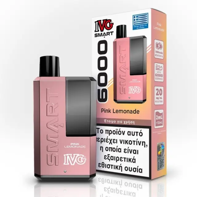 IVG Smart 6000 Pink Lemonade 20mg 2ml+10ml