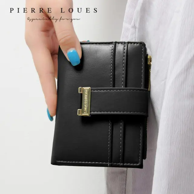 Πορτοφόλι Γυναικείο Μικρό Pierre Loues PL821-79-B49 μαύρο - One Size 2