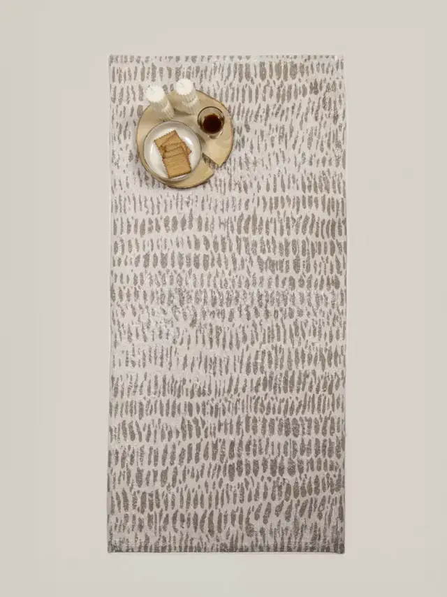 Χαλάκι Διαδρόμου 60x130 Nima Amber Brown-Beige 100% Πολυέστερ