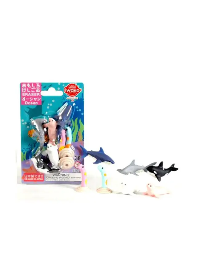 Σετ Γόμες 3D Ocean iwako / ER-BRI 066 (IWAKO)