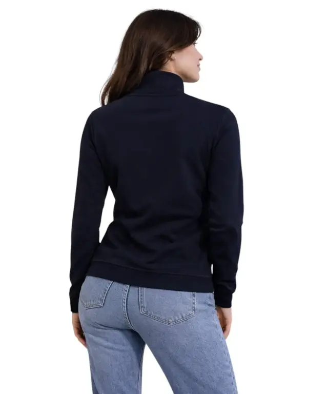 Freddy - Γυναικεία Ζακέτα Φούτερ με ζιβάγκο Comfort Fit F25WCRS1-B109 Μπλε - L 2