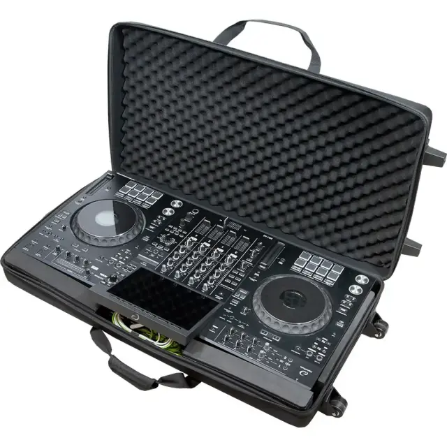 WALKASSE W-MCB-XDJAZ-W Shockproof Eva Case Alphatheta® XDJ-AZ Black (Wheels Shoulder bag).
