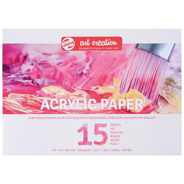 Μπλοκ Talens Art Creation για Ακρυλικά A3 - 290gr/m² - 15 Φύλλα