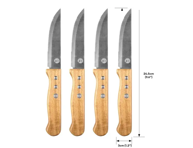 Σετ Μαχαίρια μπριζόλας Natural MasterChef - 4 τεμάχιαAMZ259101888 2