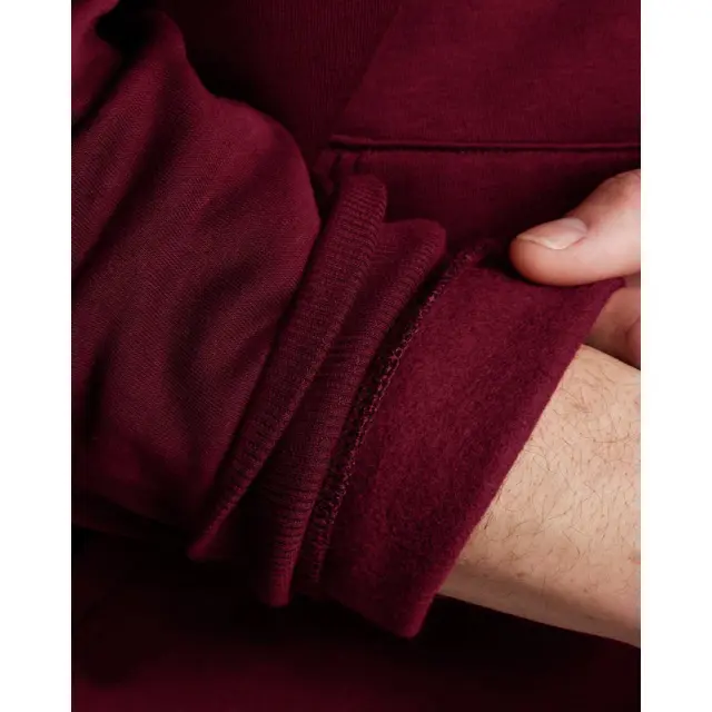 Under Armour Rival Fleece Full Zip Hoodie (1379767-625) - Μπορντό 3