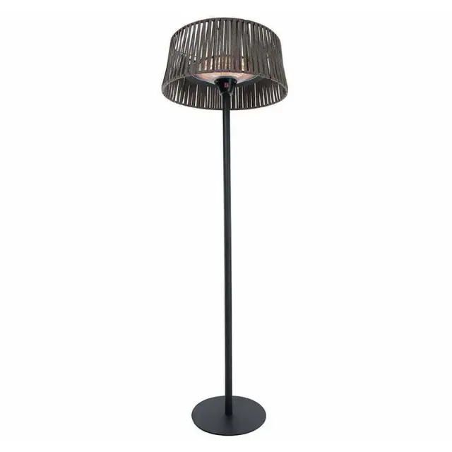 Επιδαπέδιο Φωτιστικό Θέρμανσης Artix Corda Bright Standing Brown 2100 - Sunred
