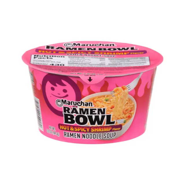Maruchan Bowl Hot & Spicy Shrimp 94gr