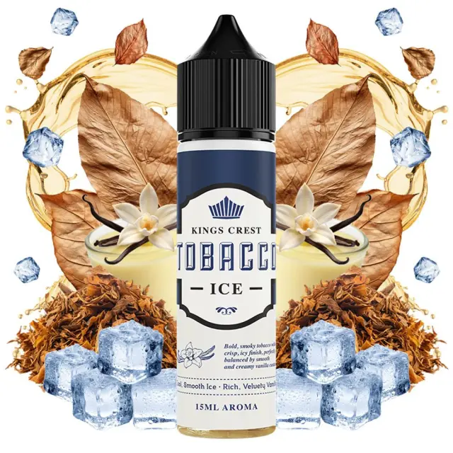 Tobacco Ice 15ml (60ml) - Kings Crest Flavorshots