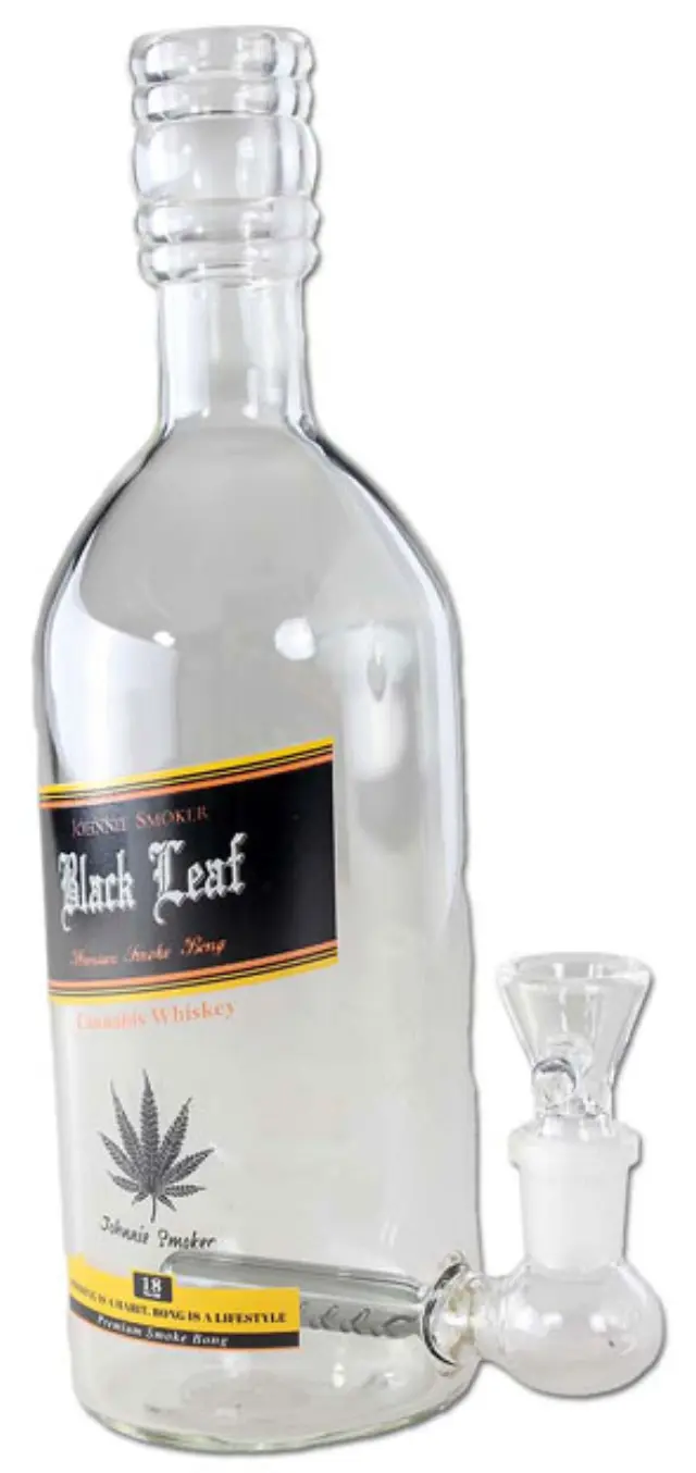 Γυάλινο Bottle Bong «Whisky» - 24cm