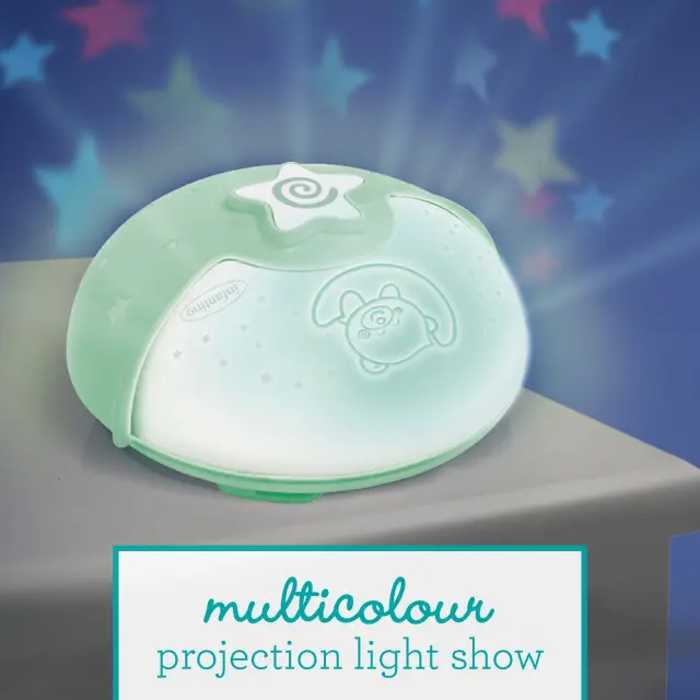 INFANTINO WOM SOOTHING LIGHT & PROJECTOR (SAGE) (Πράσινο) 2