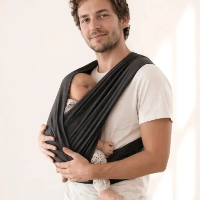 Εργονομικός Μάρσιπος Duo Baby Carrier Size 2 Ανθρακί 2