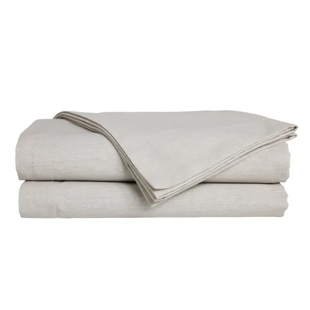 Σεντόνι Υπέρδιπλο 160x200+35 Casual Prints Das Home Με Λάστιχο70% Βαμβάκι-30% Πολυέστερ- 5445 Taupe
