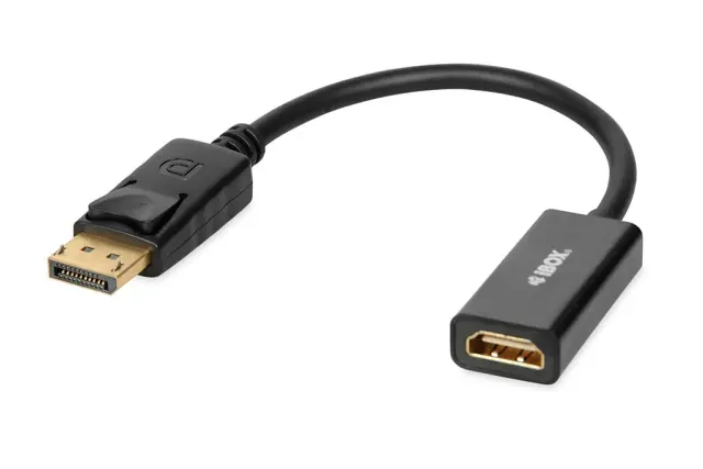 iBox IADP4K Display Port to HDMI cable adapter