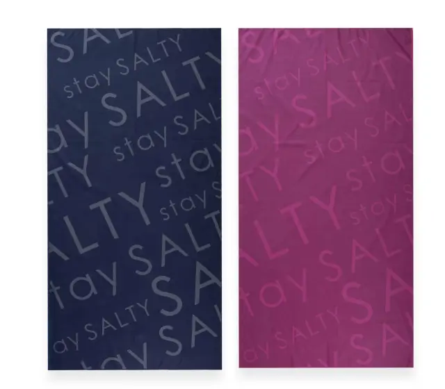 ΠΑΙΔΙΚΗ ΠΕΤΣΕΤΑ ΘΑΛΑΣΣΗΣ STAY SALTY 75X150 BLUE/BLACK NEF NEF 2