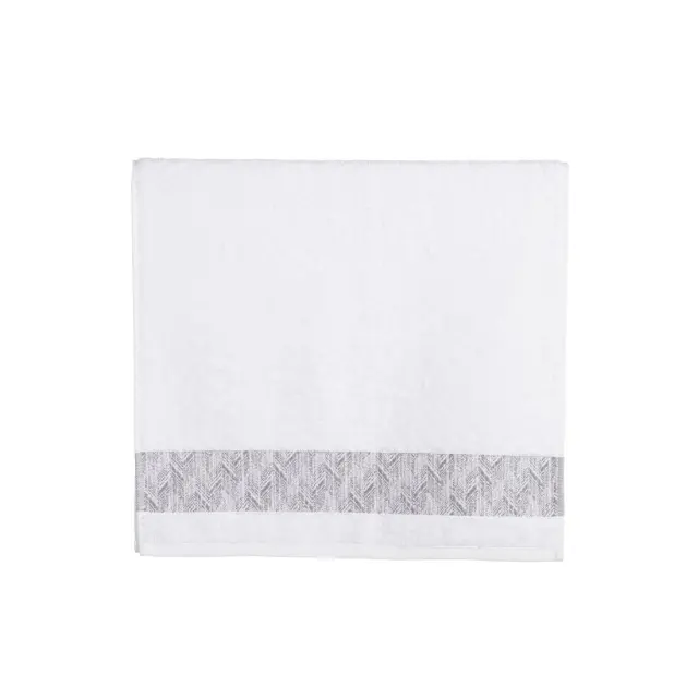 Nef-Nef Homeware Πετσέτα Depreo 70x140 White