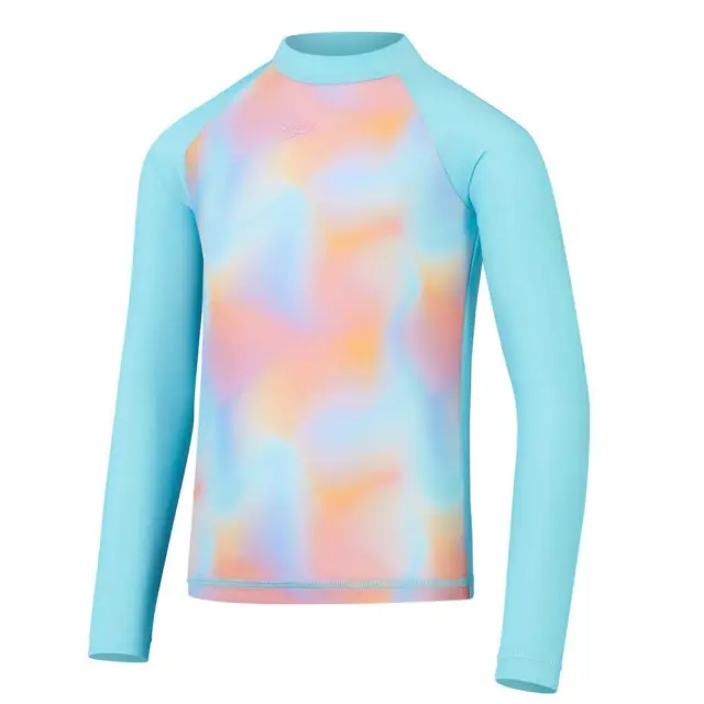Speedo Girl's Printed Long Sleeve Rash UV Protection Top Γαλάζιο 81303816759 (Speedo)